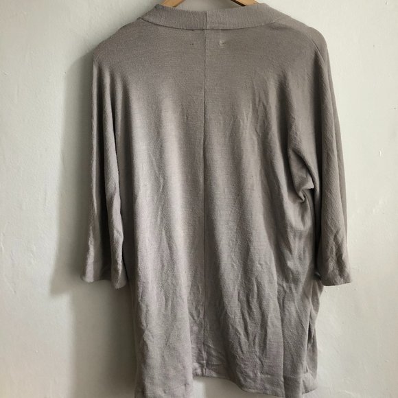 Wilfred free open cardigan in warm light gray XXS - Picture 3 of 3